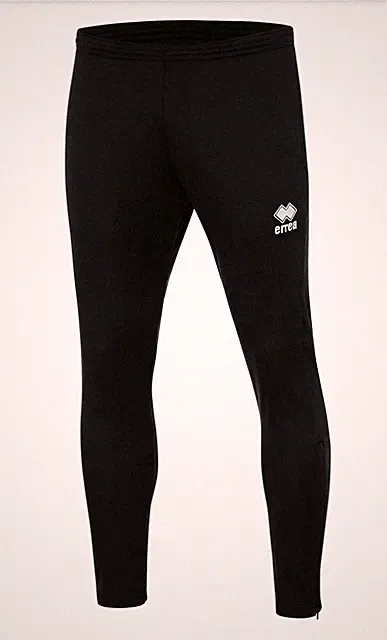 Errea Flann Slim Fit Hose Schwarz Medium Unisex