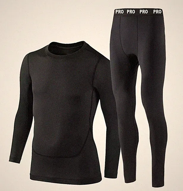 Erwachsene Athletic Base Layer Kompressionsset Top Kompression & Unterteil