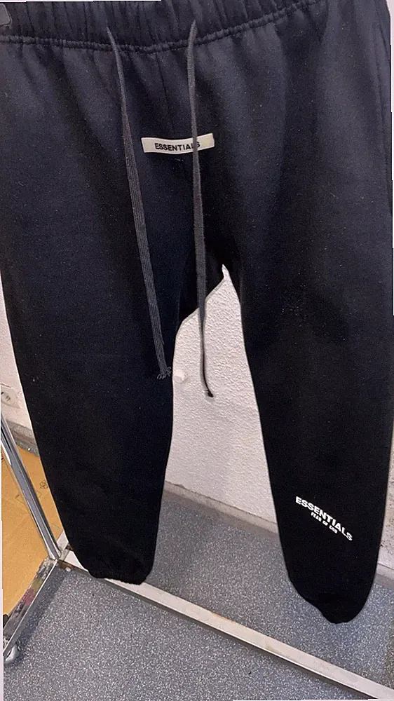 ESSENTIALS Fear of God Jogginghose Herren Schwarz M Baumwolle Tapered