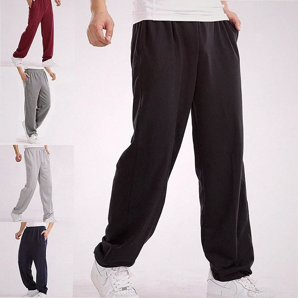 Everyday Wear Loose Fit Jogginghose für Herren aus weichem Polyestergewebe