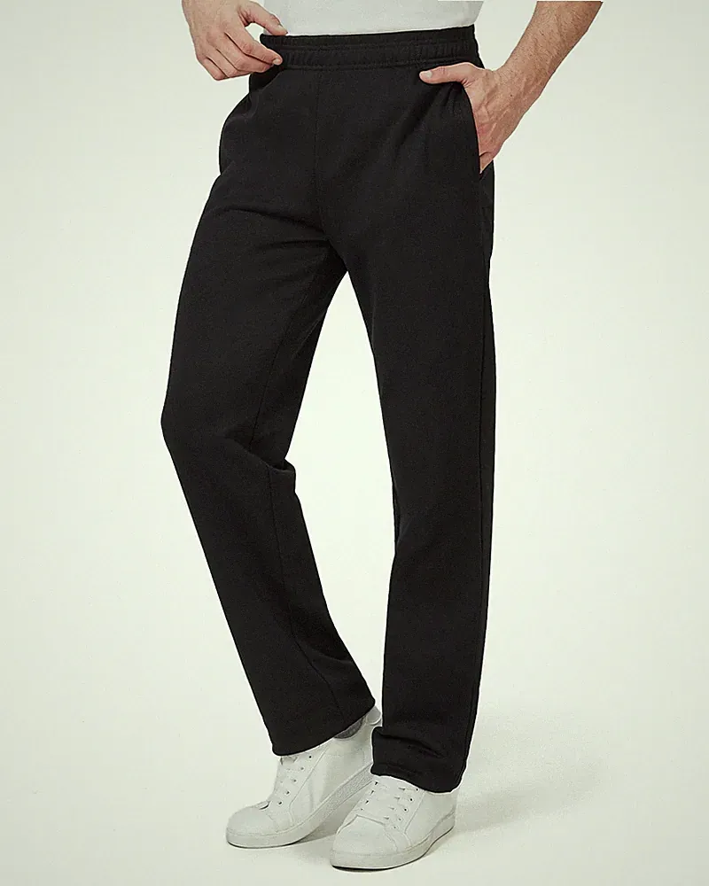 Extra Lang Jogginghose Herren Weites BeinLang Bein Breit Sporthose SweathoseT...