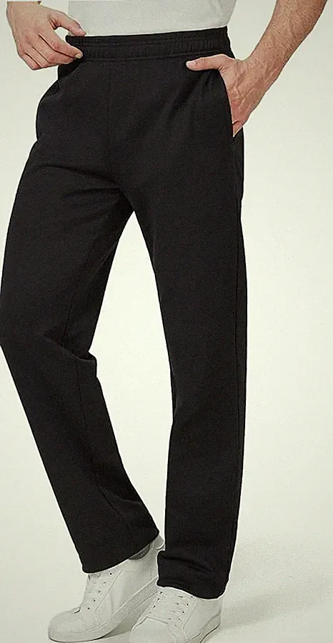 Extra Lang Jogginghose Herren Weites BeinLang Bein Breit Sporthose SweathoseT...