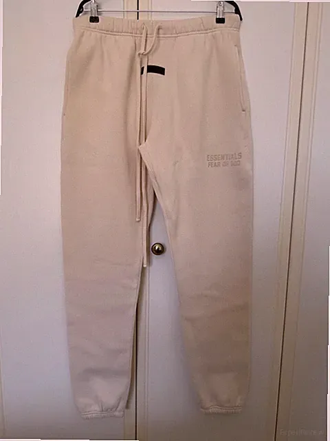 Fear Of God Essentials ecru sweatpants