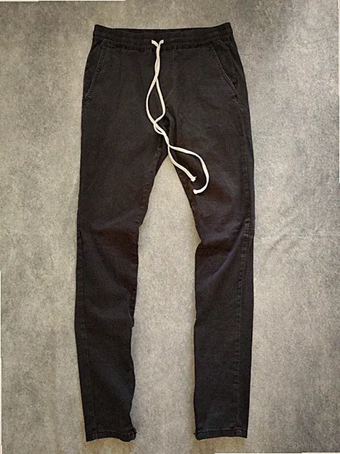 Fear Of God Kordelzug Zipper Hose Herren Gr. M Justin Bieber Stretchhose