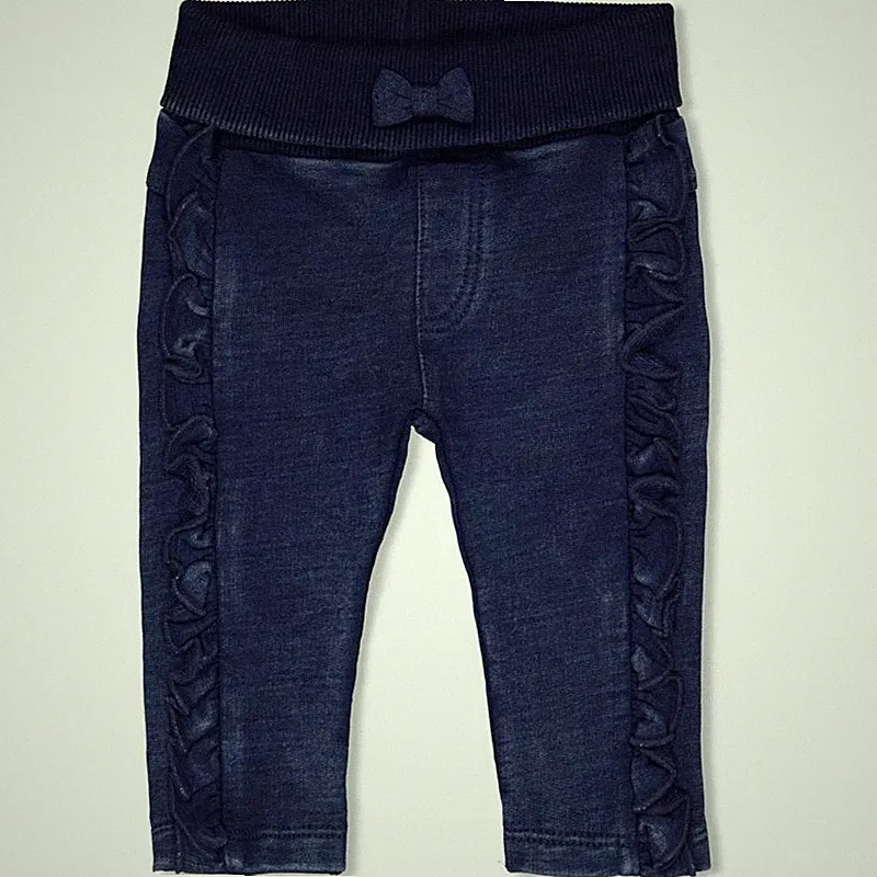 Feetje Cherry Sweetness Mädchen Jogginghose Indigo Jeansoptik NEU Gr. 56