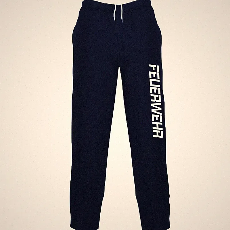 FEUERWEHR Jogginghose Hose Freizeithose Trainingshose navy oder schwarz J9L