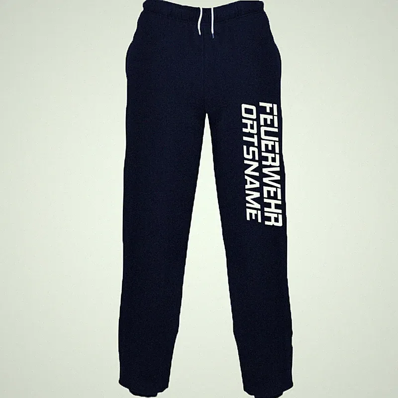FEUERWEHR Jogginghose Hose Freizeithose Trainingshose navy oder schwarz JO26