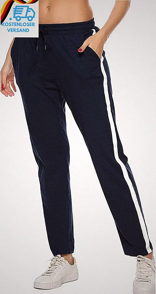 FGFD&OU Jogginghose Damen Sporthose Baumwolle Für Frauen Sweathose Laufhosen Tra