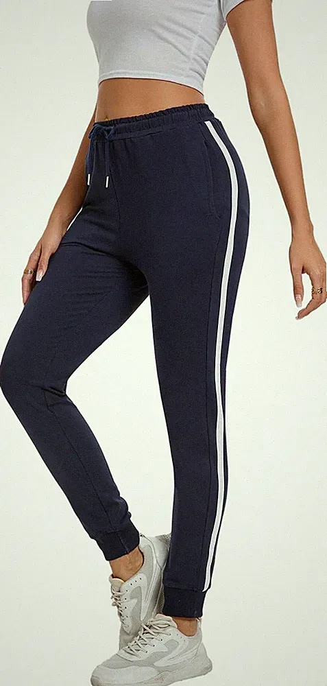 FGFD&OU Jogginghose Damen Sporthose Frauen Baumwolle Sweatpants Slim Fit