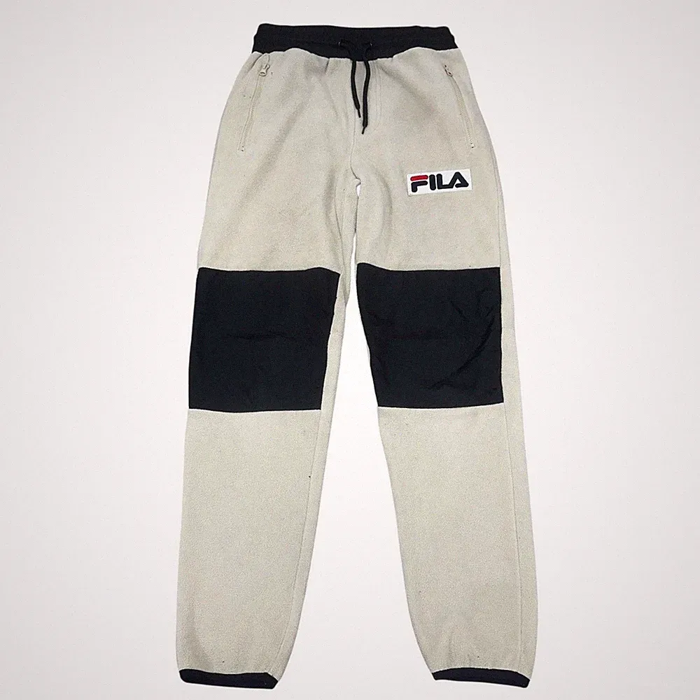 Fila Fleece Jogginghose Limited Edition Herren Beige Italy Small