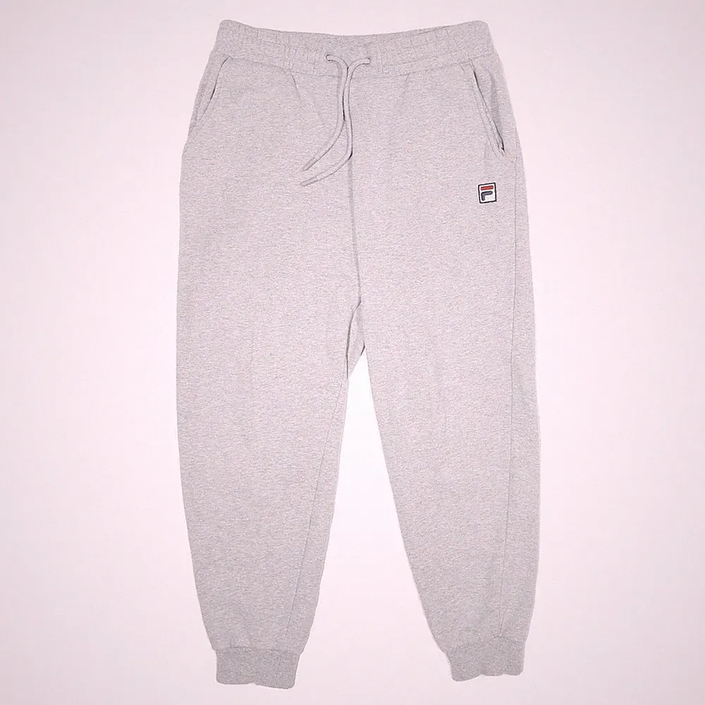 FILA Herren Jogger Slim Tapered Grau W28 L26 Baumwollmix Freizeithose