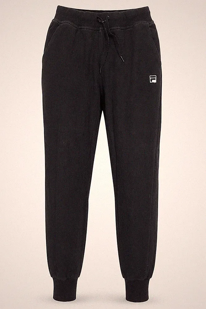 FILA Herren Jogginghose Größe M schwarz Freizeit Gummibund Logo