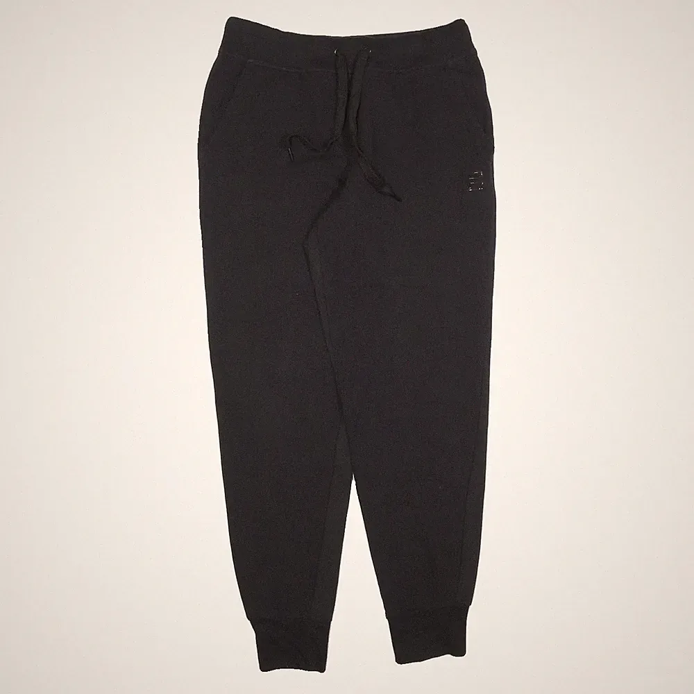 FILA Herren Jogginghose Schwarz Schlank Konisch S W28 L28 Baumwollmischung