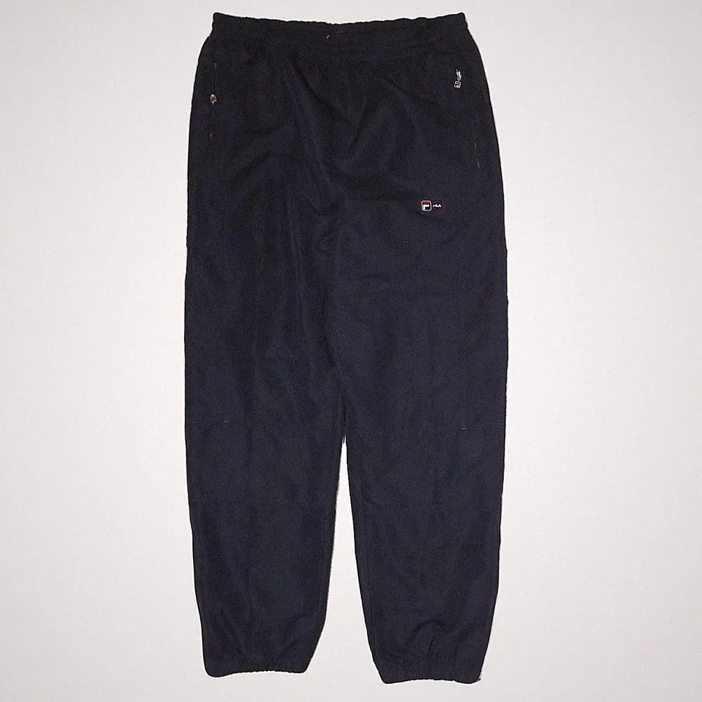 FILA Herren Jogginghosen Navy Slim Tapered S W34 L29 Polyester
