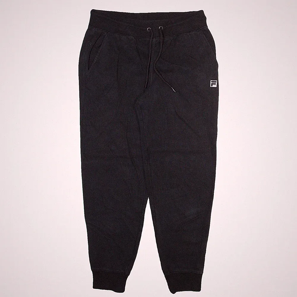 FILA Herren Jogginghosen Schwarz Tapered M W30 L28