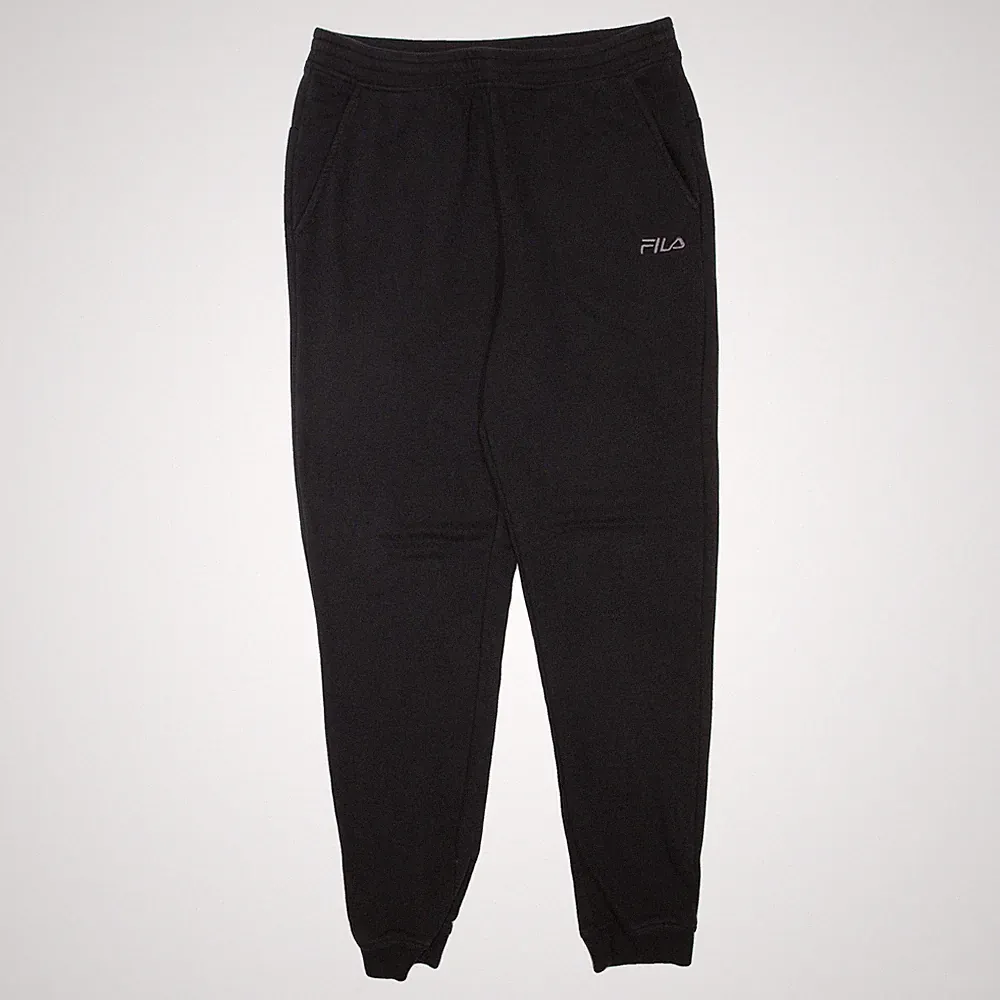 FILA Herren Jogginghosen Schwarz Tapered M W30 L30