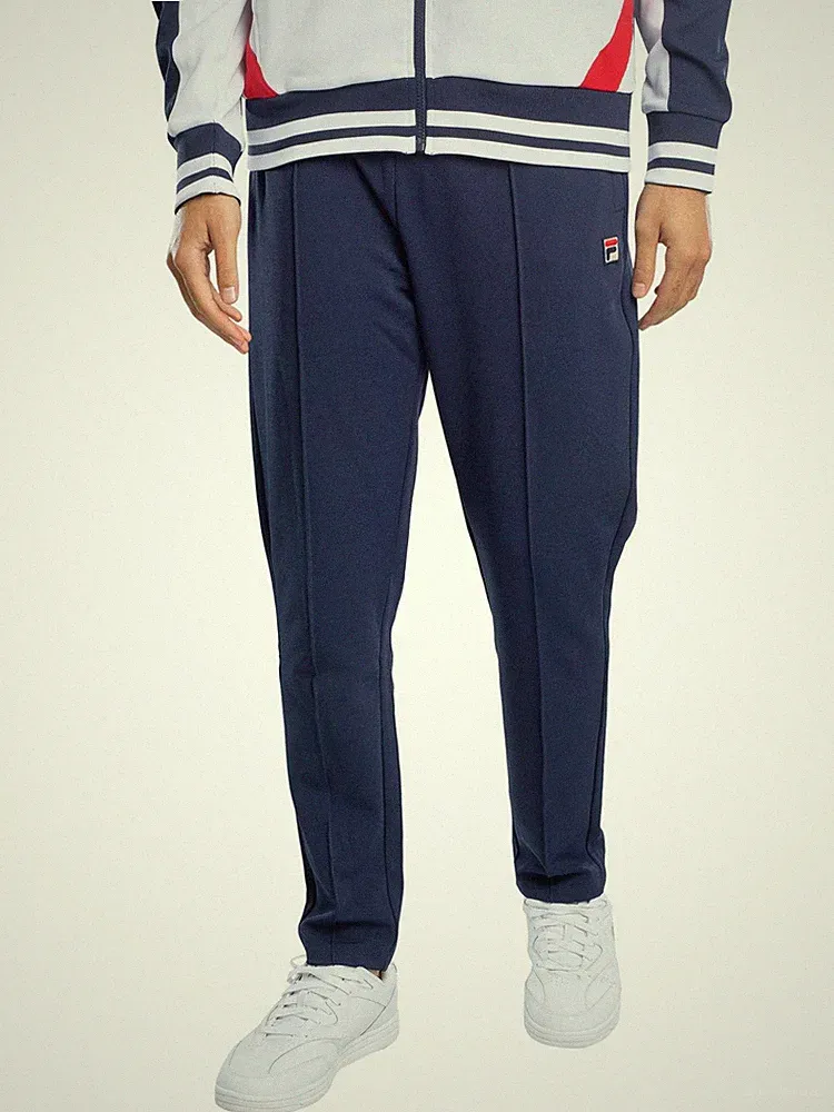 Fila Herren Molveno – Jogginghose mit Biesenmuster, Blau