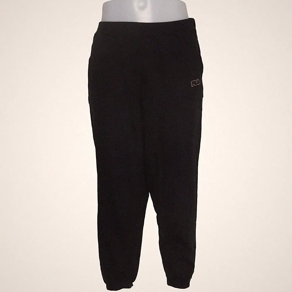 Fila, Jogginghose, Größe: L, Schwarz, Baumwolle, Einfarbig, Herren #xxF