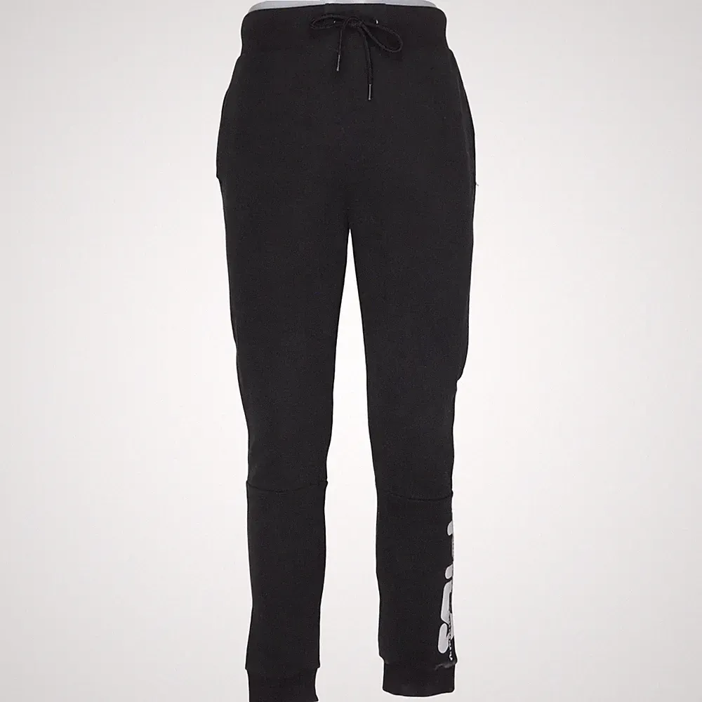 Fila, Jogginghose, Größe: M, Schwarz, Baumwolle/Polyester, Print, Herren #BdD