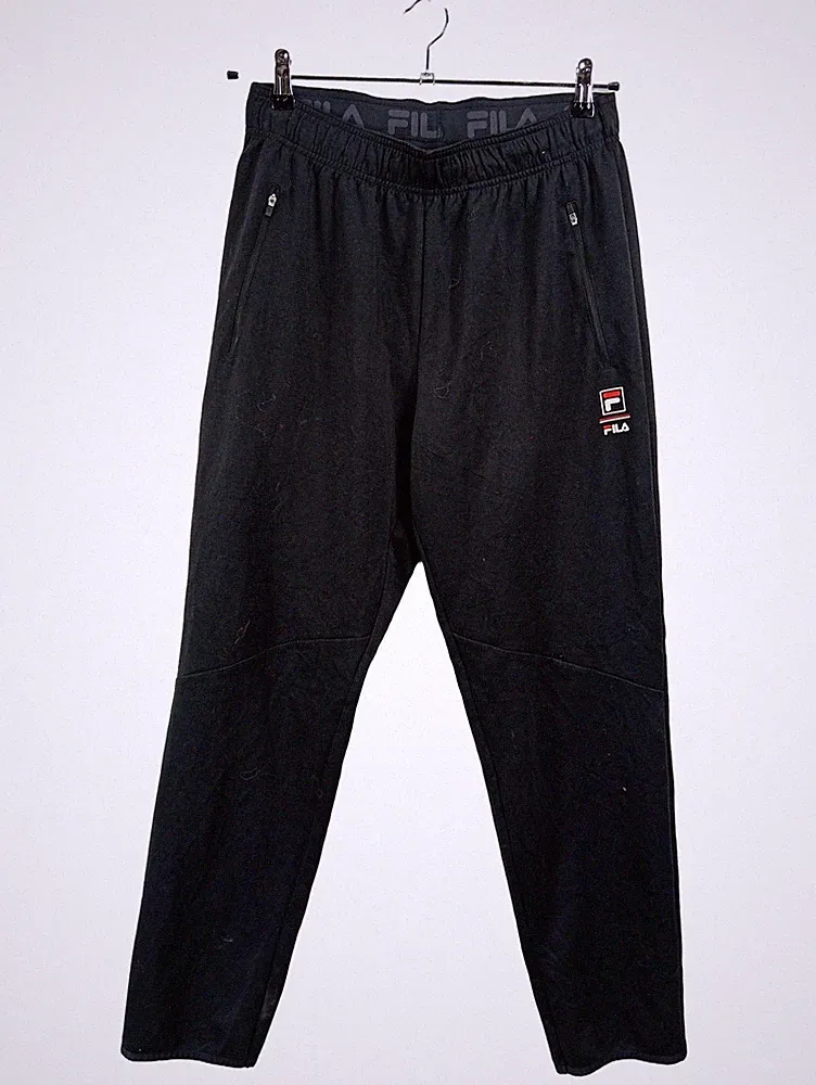 FILA Jogginghose Trainingshose Gr. 50 schwarz Reißverschlusstaschen