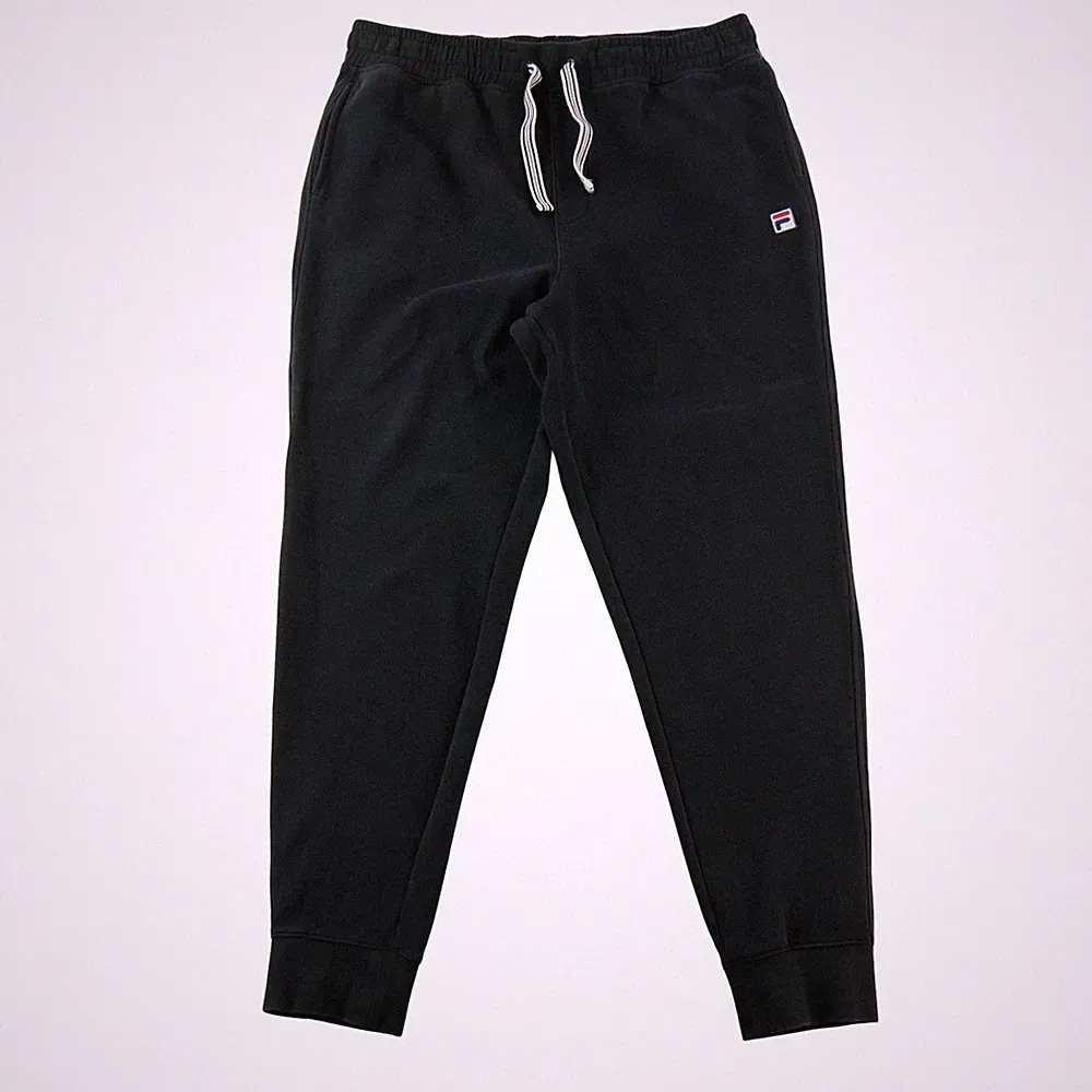 Fila Jogginghose Vintage Y2K Herren Größe 2XL schwarz #QWE3998