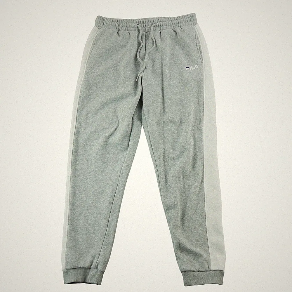 Fila Jogginghose Vintage Y2K Herren Größe L grau #QWE1773