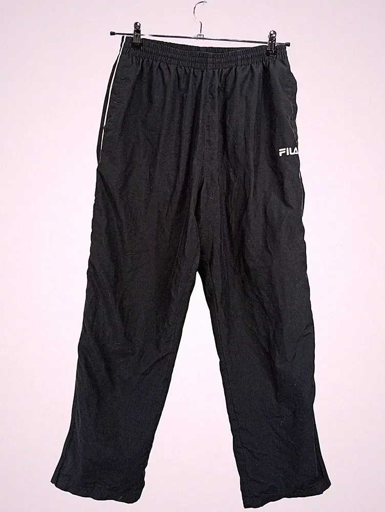 FILA Trainingshose Herren Gr. 52/XL Schwarz Jogginghose Sport