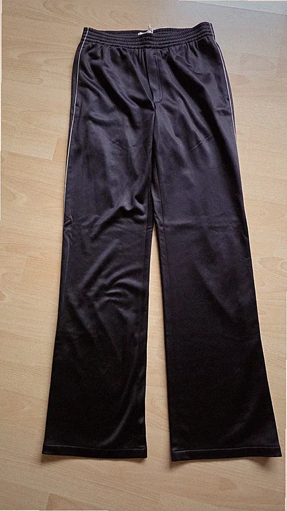 Filippa K Soft Sport Trackpants Gr. S Braun Weißer Seitenstreifen NEU UVP 320€