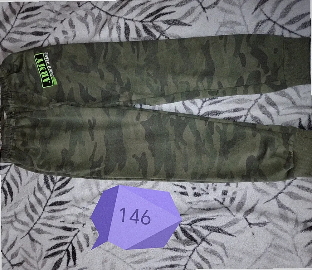 Flecktarn Jogginghose 146
