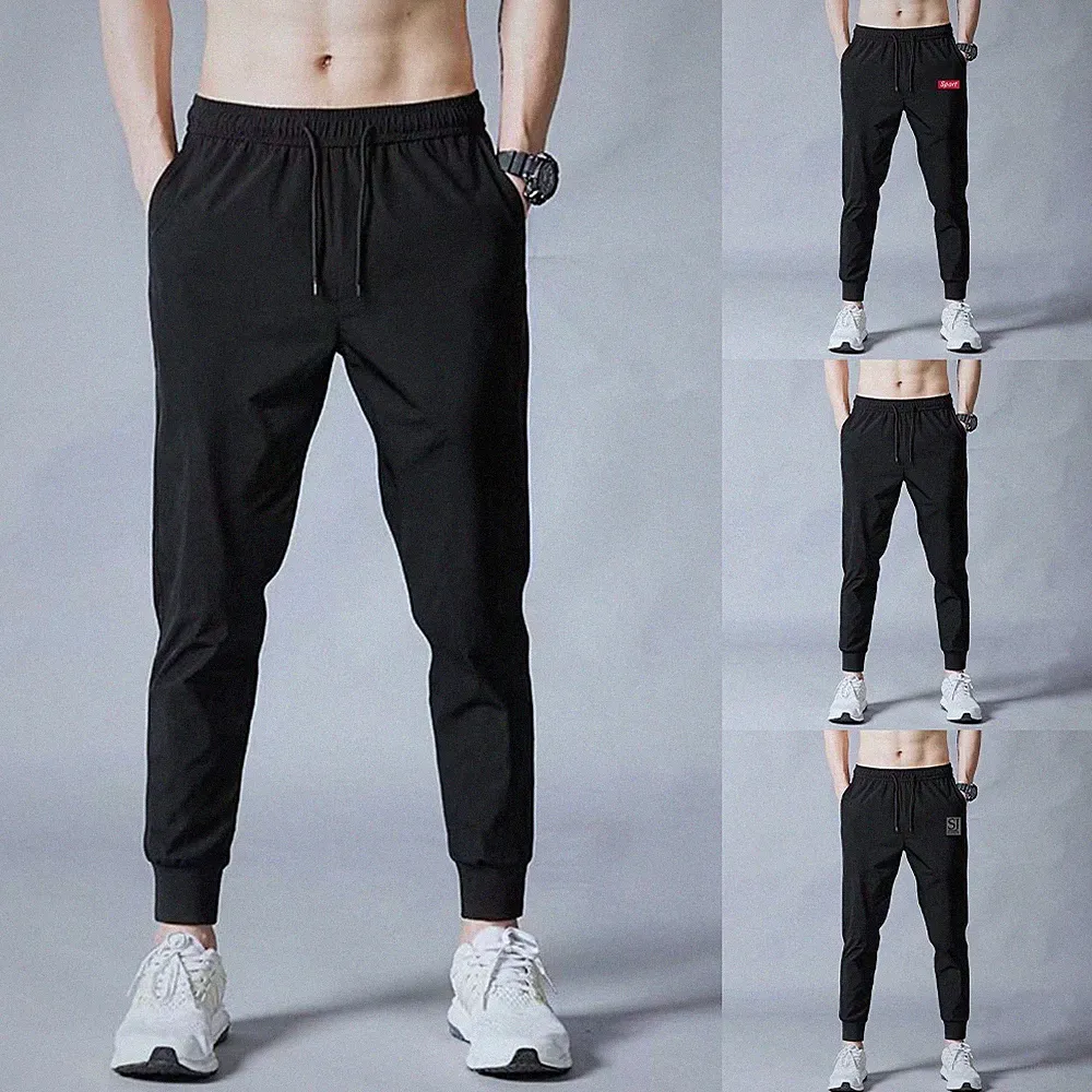 Fleece Jogginghose Loose Fit Sweatpants für Freizeit Fleece gefüttert Einfarbi