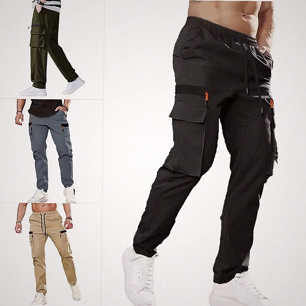 Flexible Stretch-Wander-Jogginghose Cargo-Stil für Herren für die ganze Saison