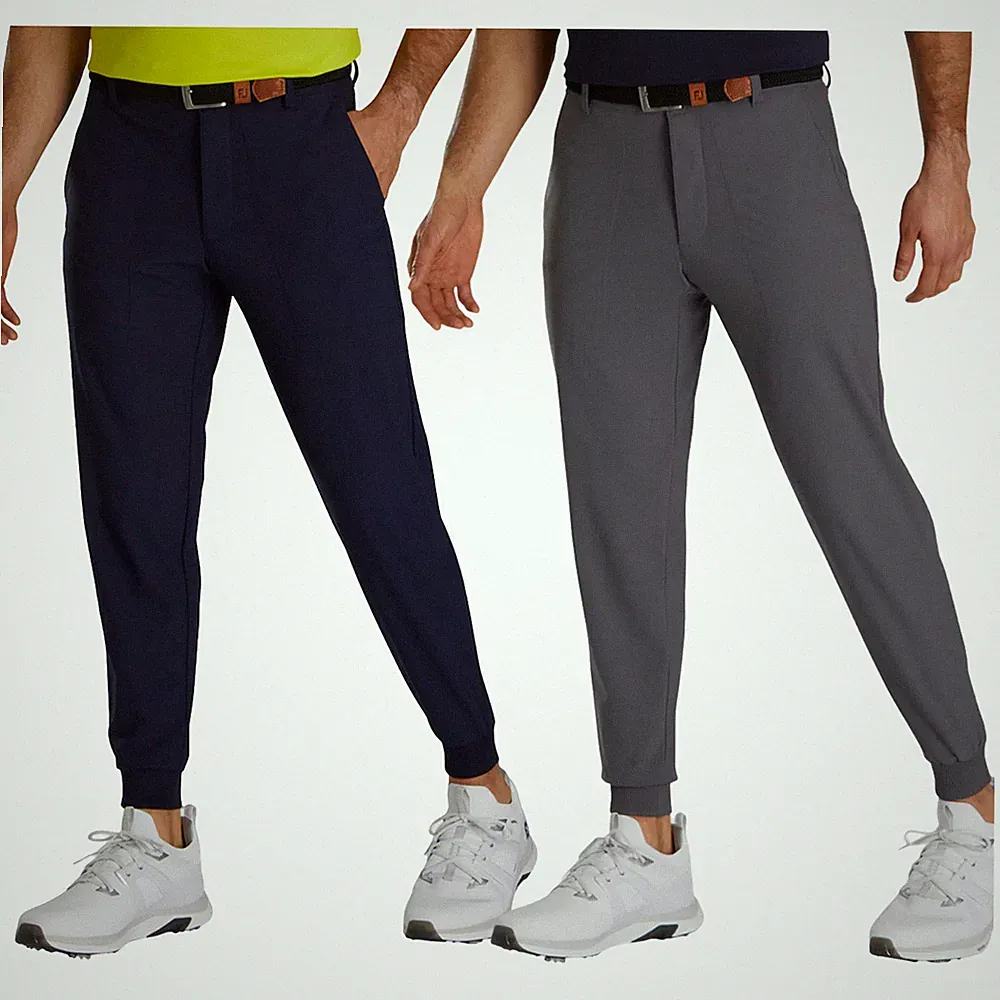 FootJoy Herren HYPR Golf Jogginghose Gummibund unten Hose leicht FJ