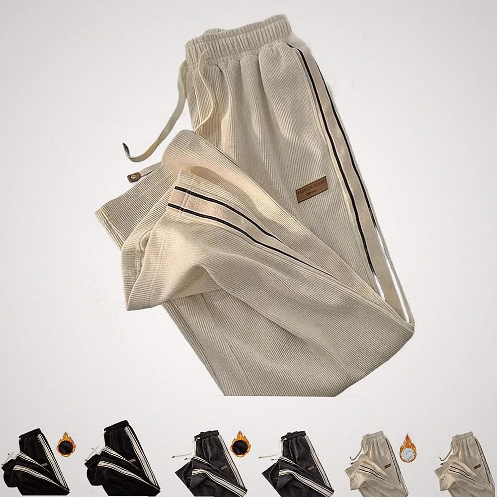 For für american Style Cord Herren Hose Loose Fit für freizeit Jogginghose für