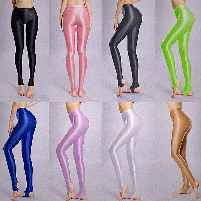 Frauen Strumpfhosen Slim Fit Hose Schlank Clubwear Verhindern Bügel Trainieren