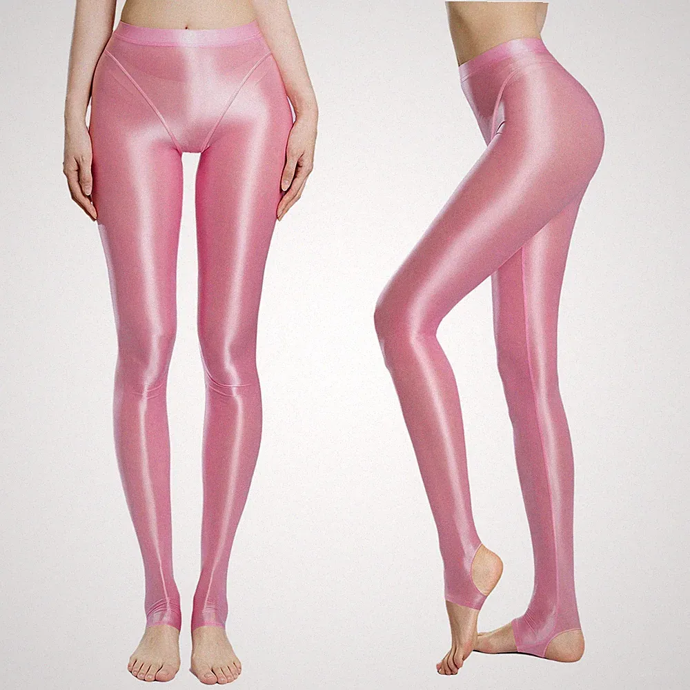 Frauen Hose Yoga Strumpfhosen Verhindern Clubwear Sommer Glänzend Wandern Bügel