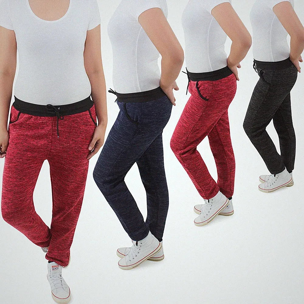 Freizeit Damen Thermohose Trainingshose Sweatpants Sport Fitness Jogger Hose