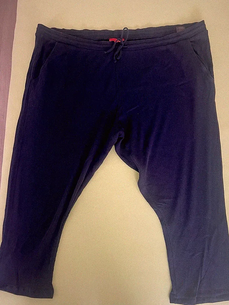 ❣️Freizeithose Gr.58,von Thea Dunkelblau,Gerippt,Rundum-Gummizug,wenig getragen!