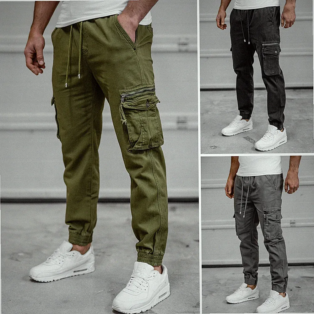 Freizeithose Sporthose Trainingshose Laufhose Hose Jogger Herren Mix BOLF Cargo