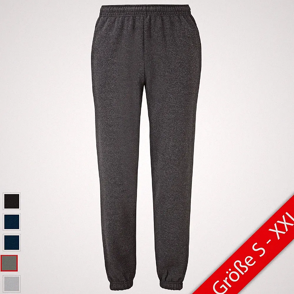 Fruit of the Loom Classic Elasticated Cuff Jog Pants Jogginghose