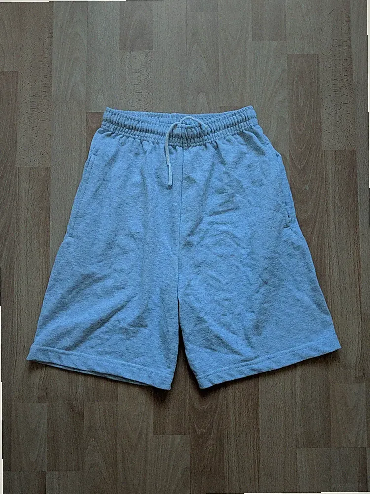 Fruit of the Loom Herren Jogginghose kurz grau Größe S
