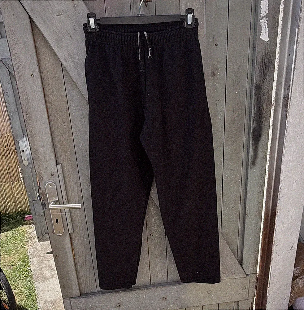 Fruit of the Loom Herren Jogginghose Schwarz M Baumwolle/Polyester Zugband