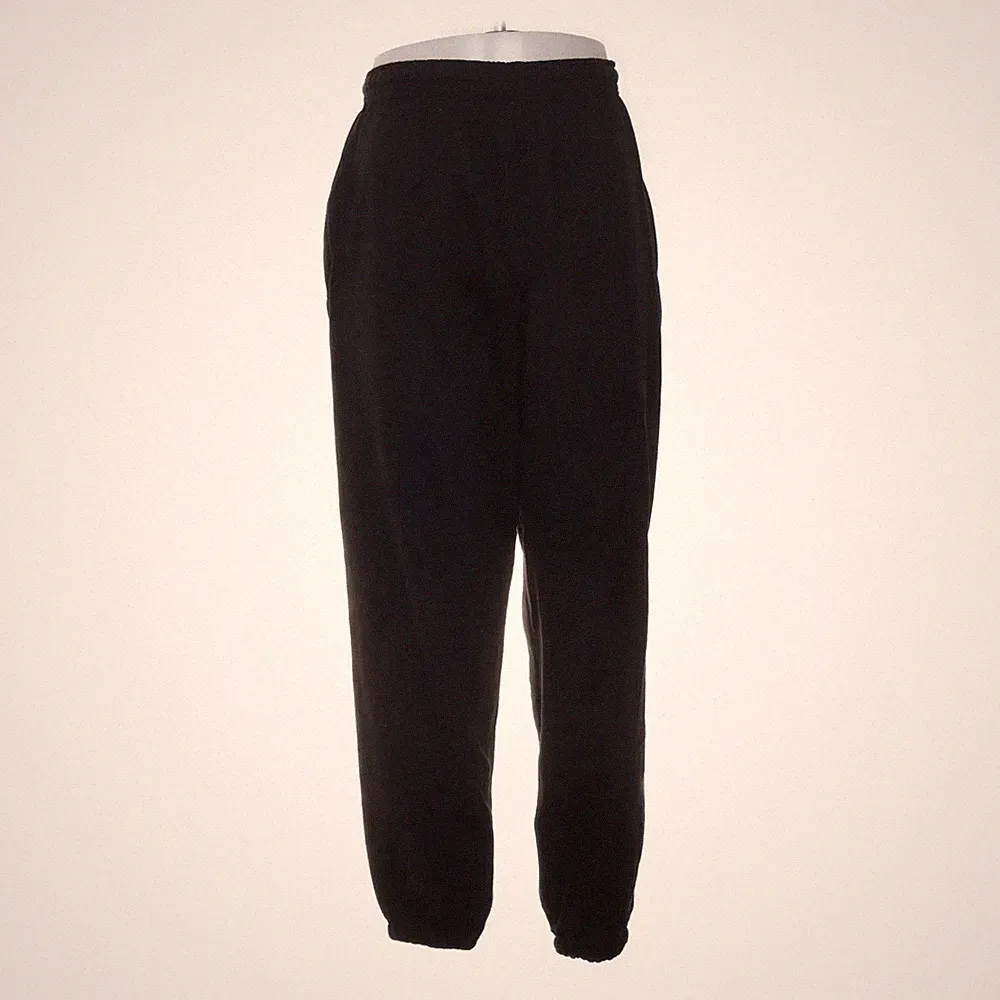 Fruit of the Loom, Jogginghose, Größe: M, Schwarz, Einfarbig, Fleece #EvF