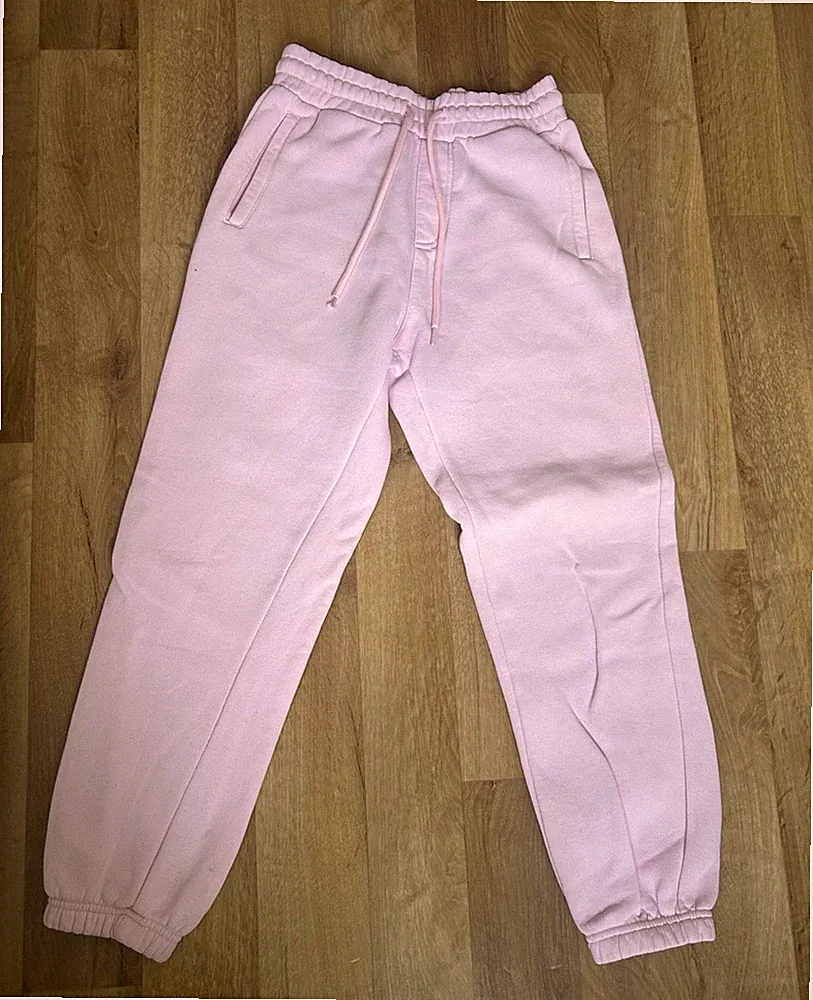 FSBN Damen Jogginghose Rosa XS mit Zugband, elastischem Bund und Taschen