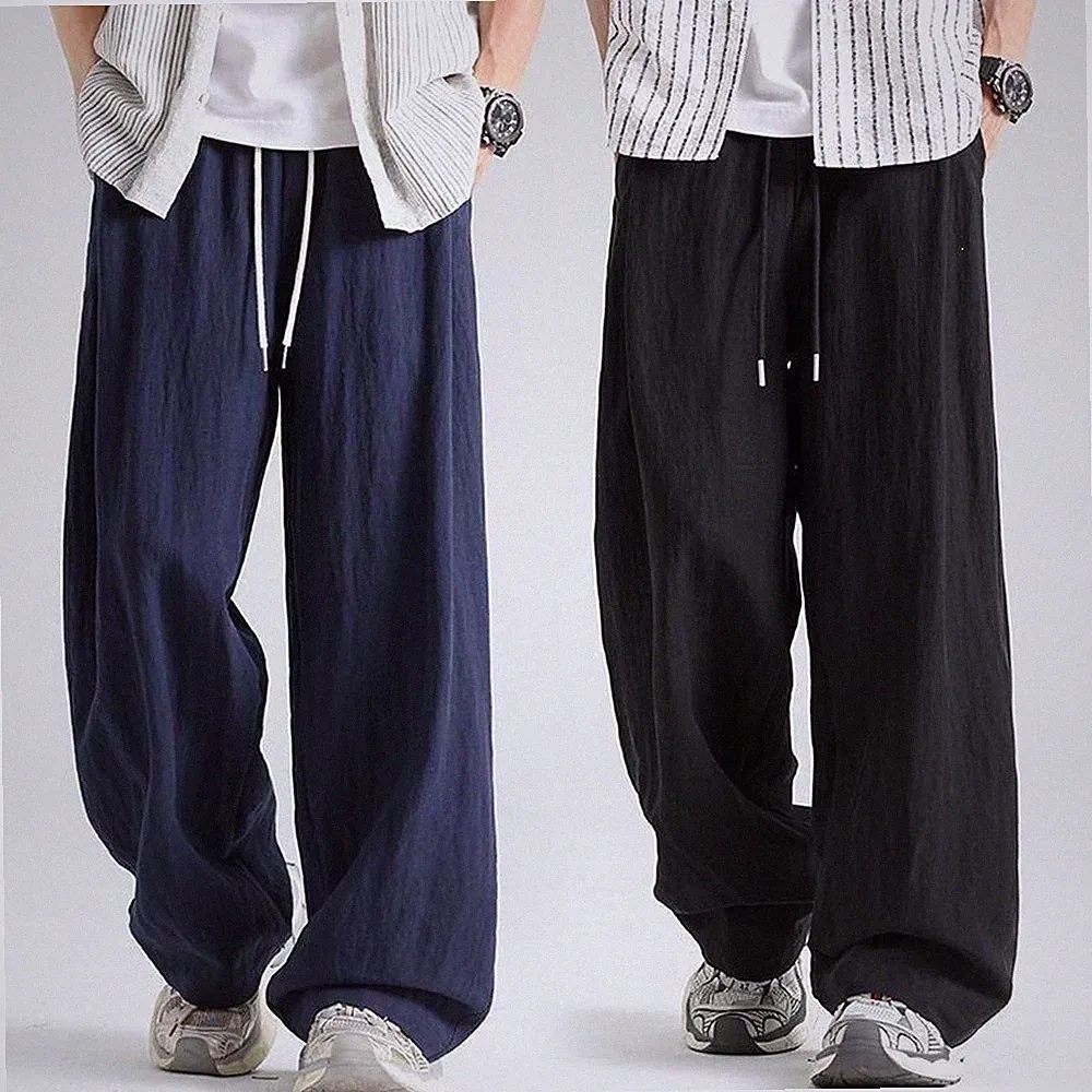 Für den Alltag für freizeit Herren Jogginghose dünne atmungsaktive Hose flach
