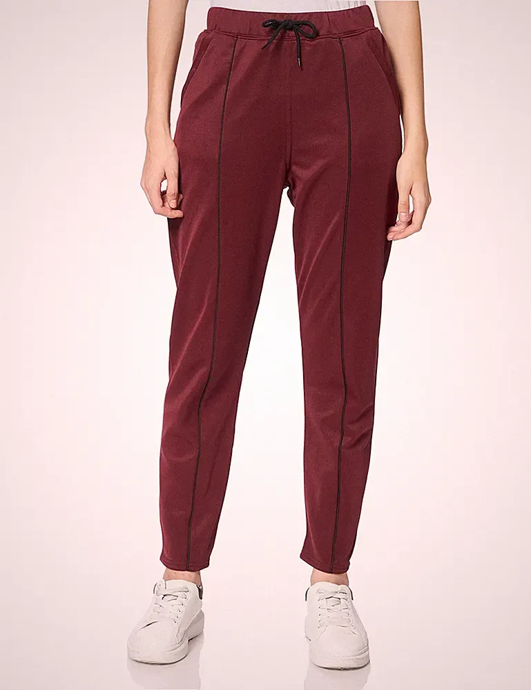 G-Star, Damen Jogginghose Hose, O 5 pockets, Skinny, Lanc skinny, Rotwein, L