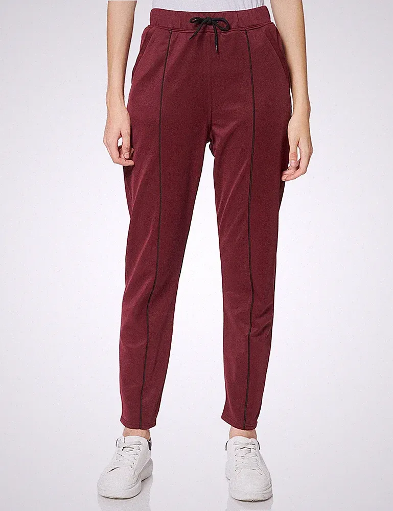 G-Star, Damen Jogginghose Hose, O 5 pockets, Skinny, Lanc skinny, Rotwein, L
