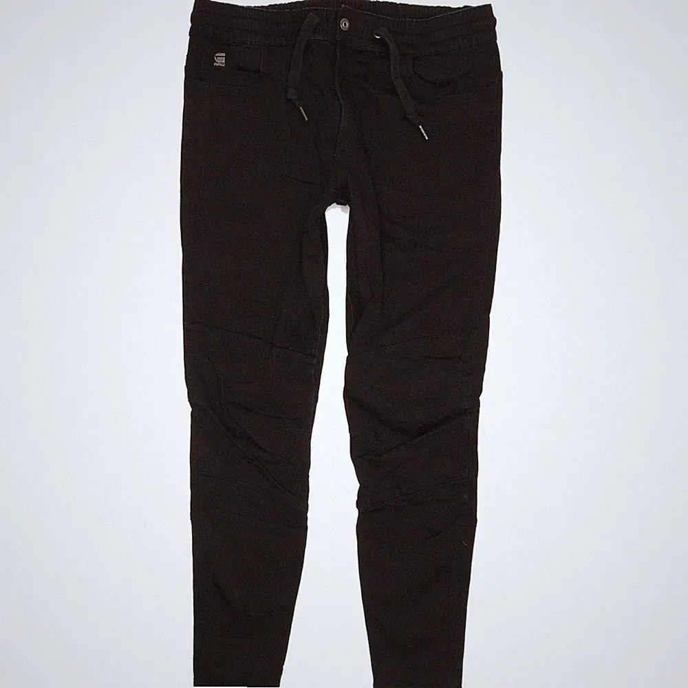 G-Star Motac Herren Schwarz Tapered Slim Jogger Stretch Jeans W33 L32 (108801)