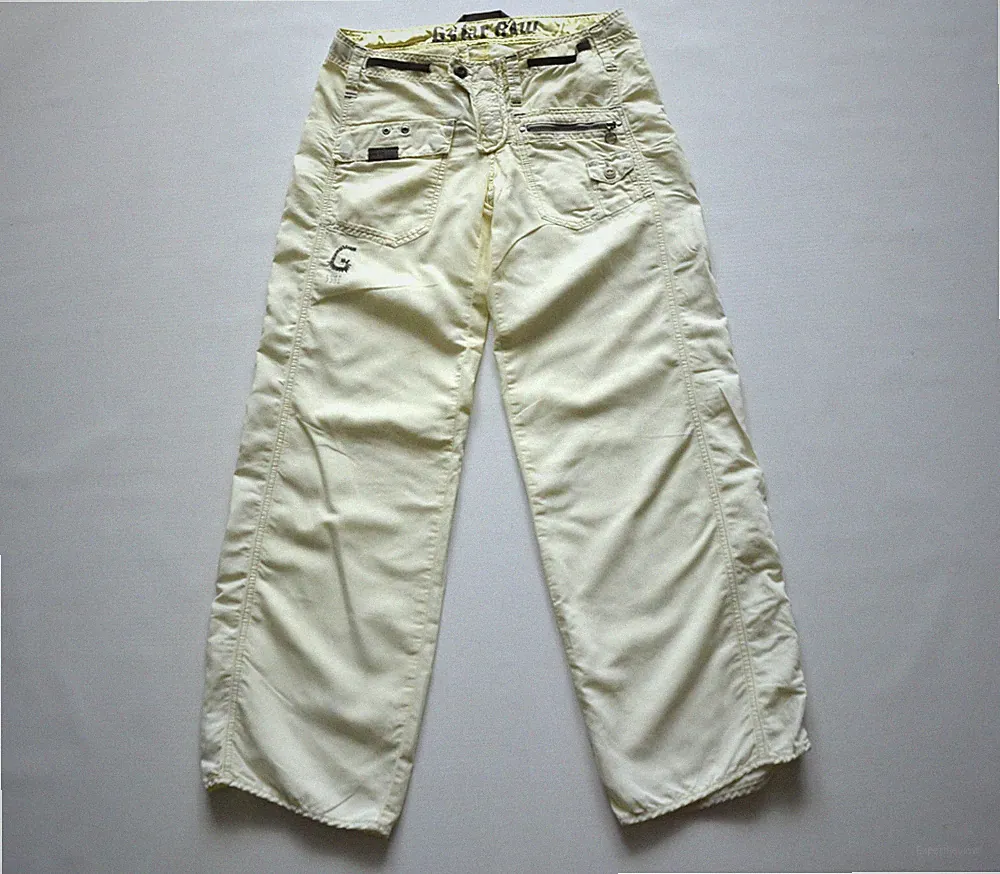 G-STAR QUARTER PANT Men's Summer Trousers Herren Sommer Hose Gr. W31/ L32 Gelb