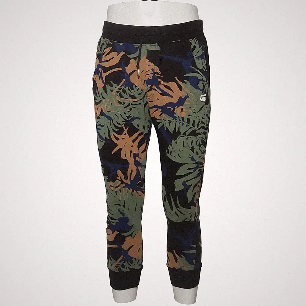 G-Star Raw, Jogginghose, Größe: S, Schwarz/Mehrfarbig, Baumwolle, Print #eDs