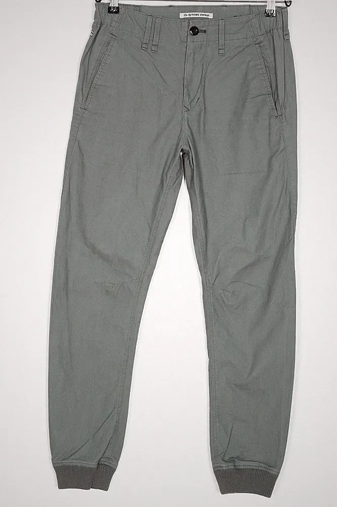 G-STAR VETAR CUFFED SLIM CHINO Jogginghose Hose Herren Größe W29 DZ3475